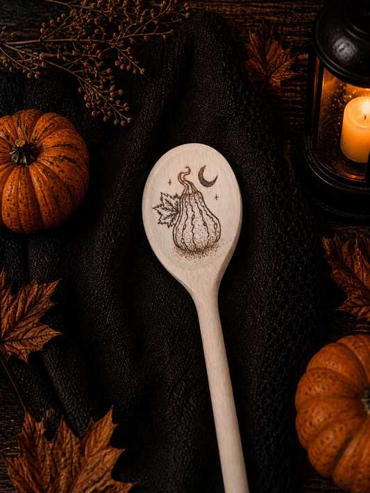 cuillère en bois🎃🌙