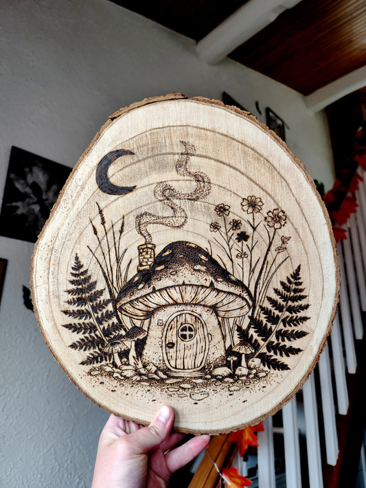 rondin de bois 🍄🌿🌙